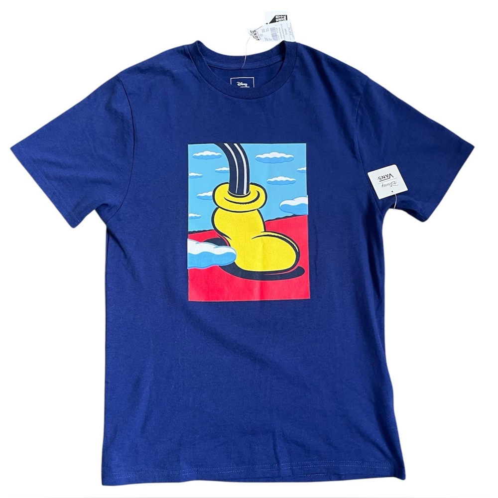 Vans Vault X Disney John Van H Blueprint Size Small Mickey’s 90 Tshirt NWT